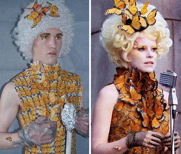 Elizabeth Banks (as Effie Trinket in <i>The Hunger Games</i>)