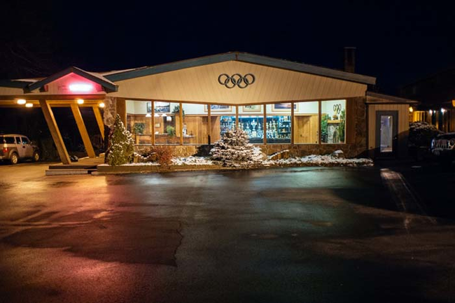 The Olympic Motor Inn in Lake Placid, NY still continues the legacy of the 1980 winter games that took place there.