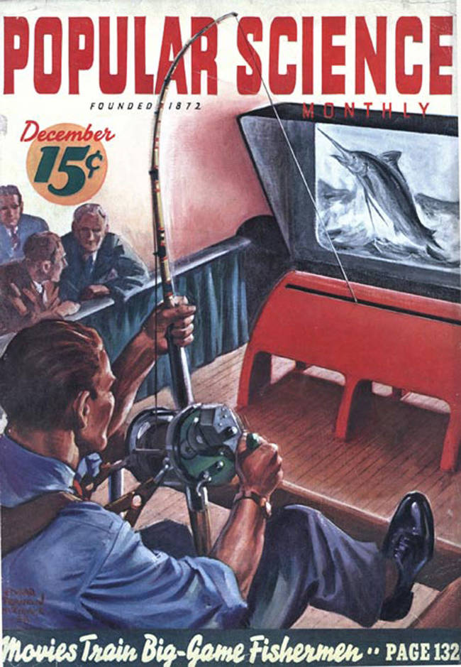 7.) Let's thank this magazine cover for inspiring a whole lot of video games that incorporate inventive controllers to make more interactive games. Thanks magazine cover!