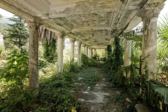 4.) Abandoned Train Station In Abkhazia, Georgia.