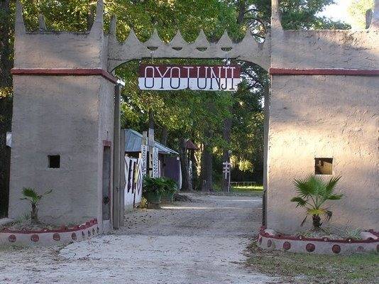The Kingdom of Oyotunji is a traditional West African voodoo village near Sheldon, South Carolina. It is technically not a part of the United States.