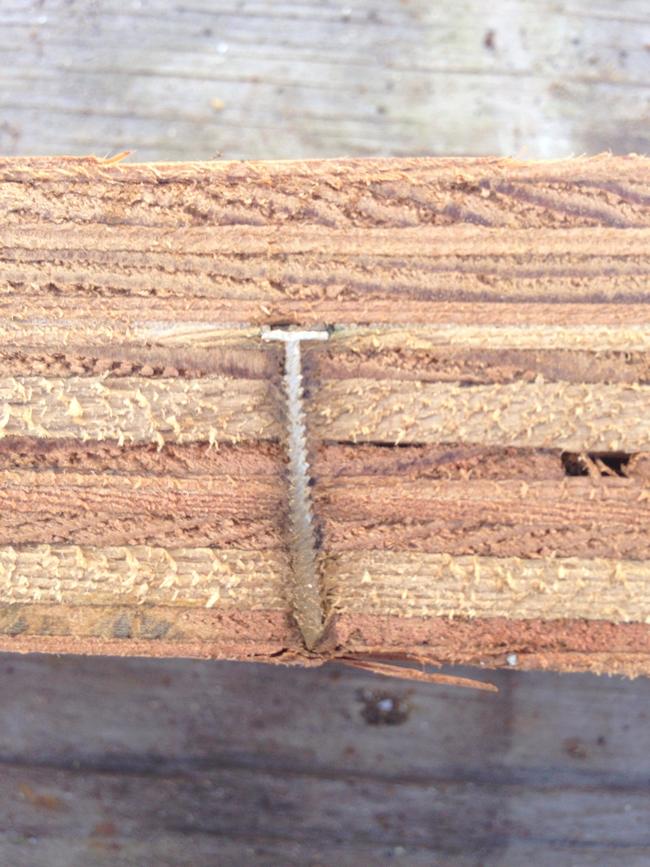 12.) Screw In Wood