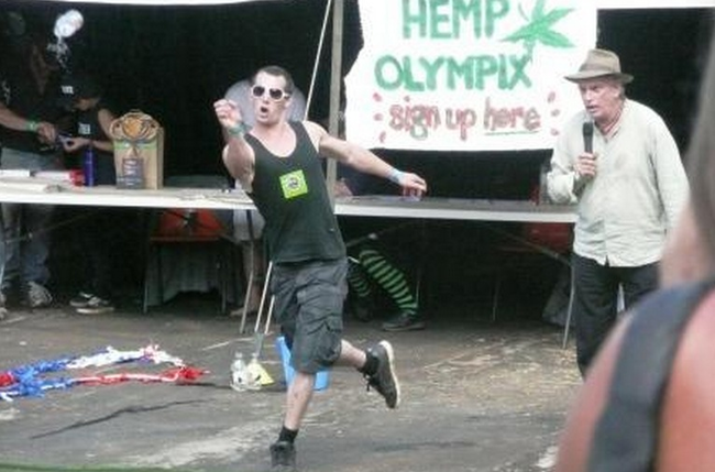 10.) Hemp Olympics: Athletes compete in ancient Bonnaroo events such as 'joint rolling' and 'bong throwing'. I guess the second one is really just what they have to do when the cops show up.