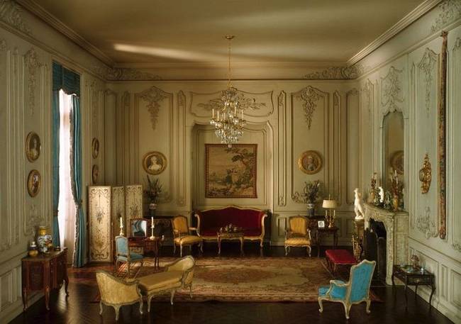 French Boudoir of the Louis XV Period, 1740-60