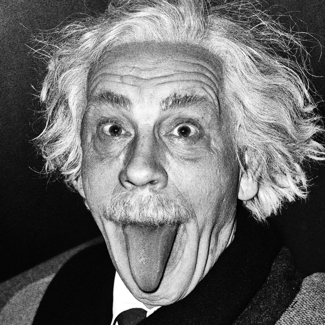 Arthur Sasse / Albert Einstein Sticking Out His Tongue (1951)