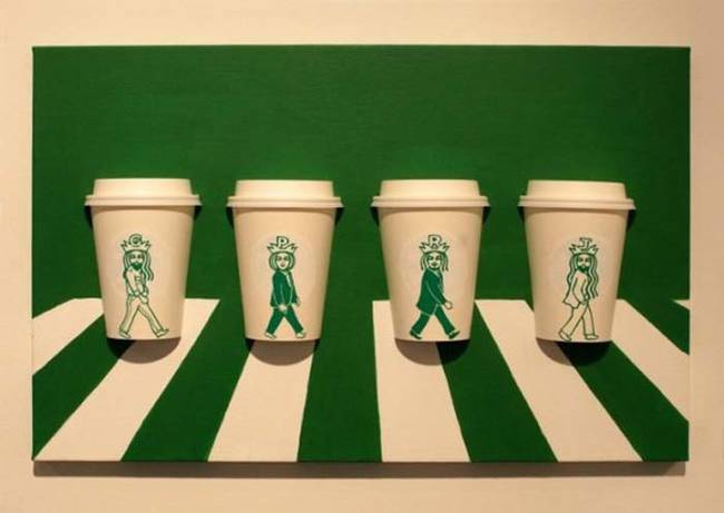 Abbey Road Starbucks crew.