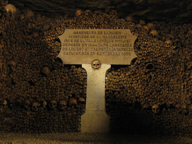 12.) The Catacombs Of Paris