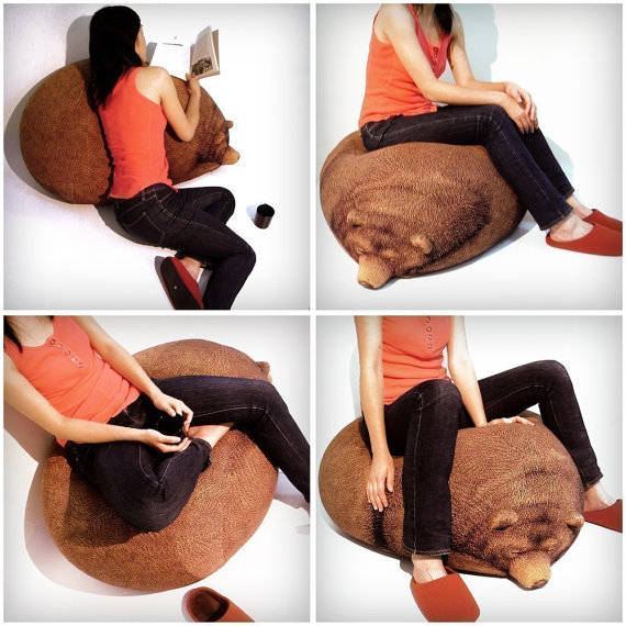 Bear Bag Chair.