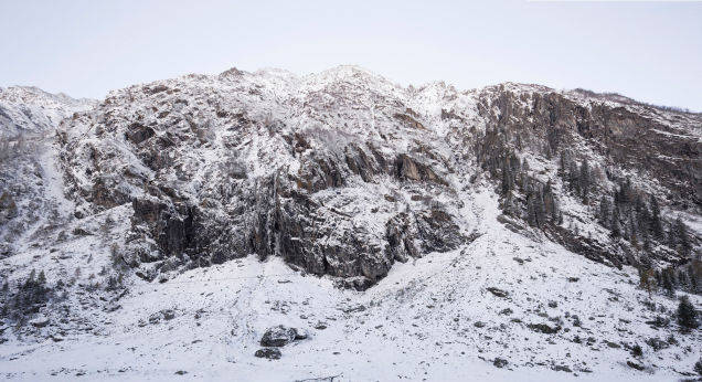 It might be tough at times to find your boulder cabin, but hey, you can't beat that view.