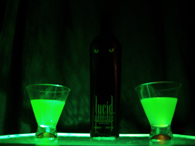 10.) And finally, REAL Absinthe is banned because of its hallucinogenic properties. You can buy the fake stuff at the store, but it's basically just green liqueur.