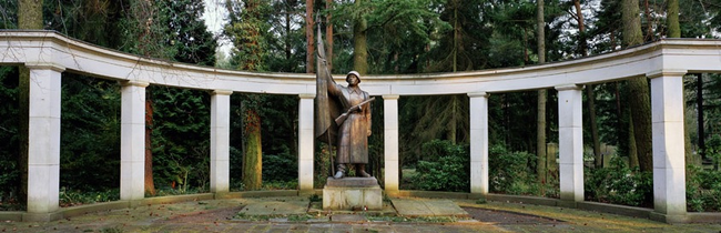 11.) Soviet cemetery in Germany.