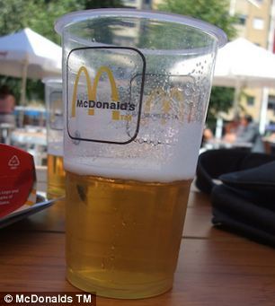 24. Cheers! You can grab a beer with your burger in Europe.