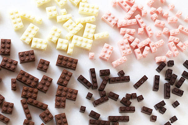 Chocolate Legos (actually work!).