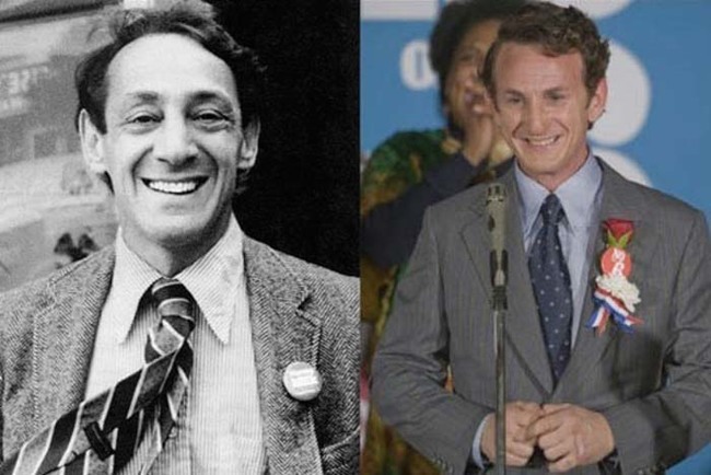 23.) Harvey Milk played by Sean Penn in <em>Milk</em>