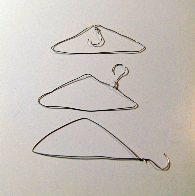 6.) Hangers for oddly shaped coats.