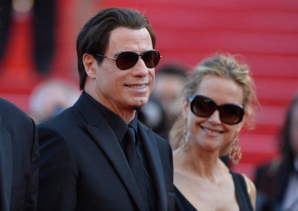 John Travolta and Kelly Preston