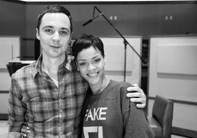 14. Jim Parsons and Rihanna