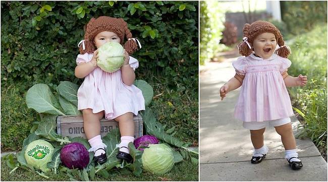 A real life Cabbage Patch Kid.