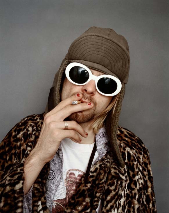 19.) These pictures of Kurt Cobain were taken by Jesse Frohman. Soon after, Kurt committed suicide in 1994.