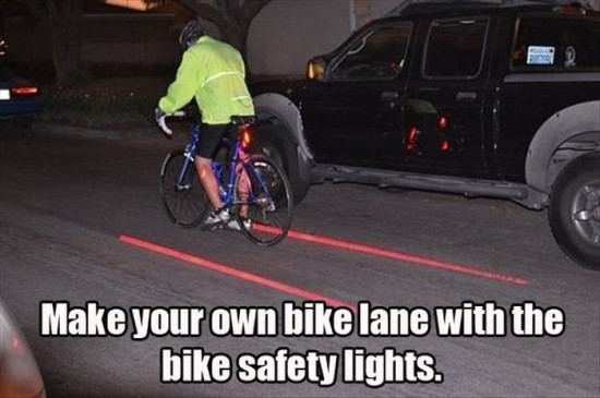 20. Laser Bike Lane