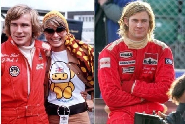 19.) James Hunt played by Chris Hemsworth in <em>Rush</em>