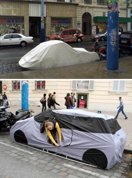 13.) Car Tent