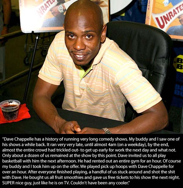 5.) Dave Chappelle