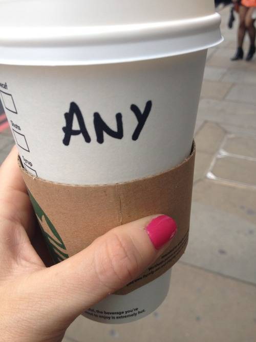 8.) Annie - ...or maybe they were just giving the coffee away?