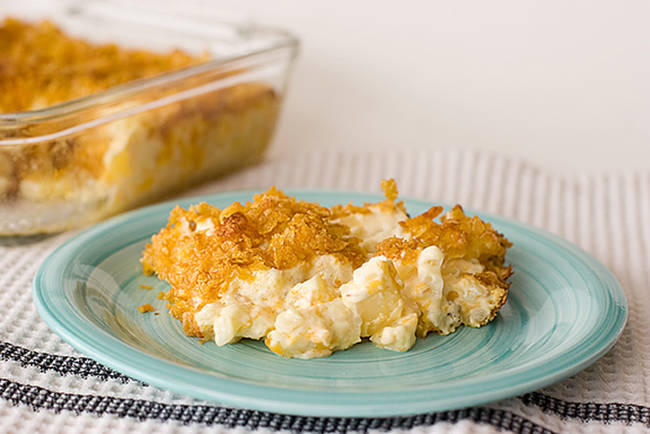 <a href="https://www.tasteandtellblog.com/funeral-potatoes/" target="_blank">Funeral Potatoes</a>