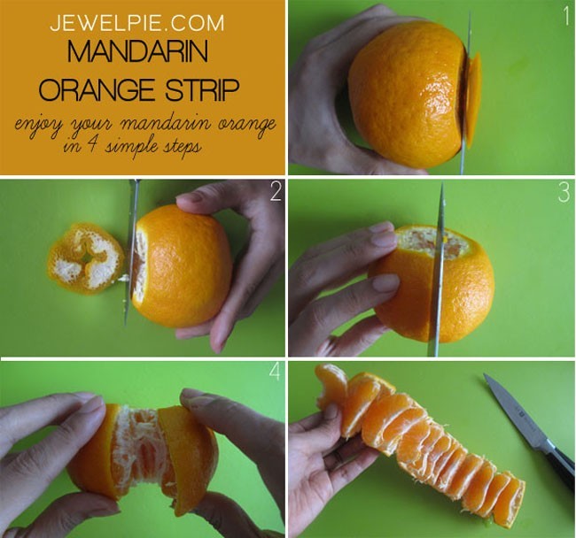 Mandarin Oranges: Make them even EASIER to enjoy.