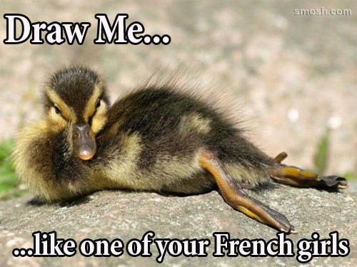 7.) I'll never let go, Quack.