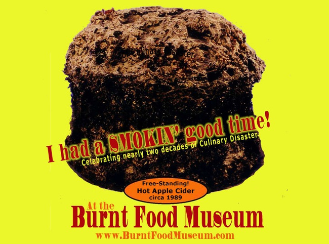 3.) Burnt Food Museum