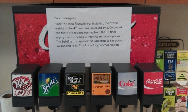 15.) Even with two diet soda options?