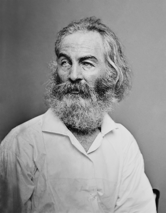 5.) Walt Whitman served as a nurse during the Civil War.