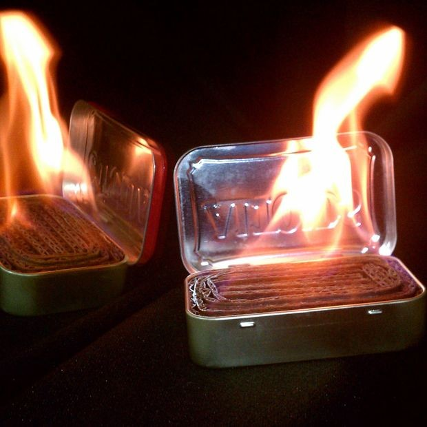 7.) Altoids Tin Sterno Stove