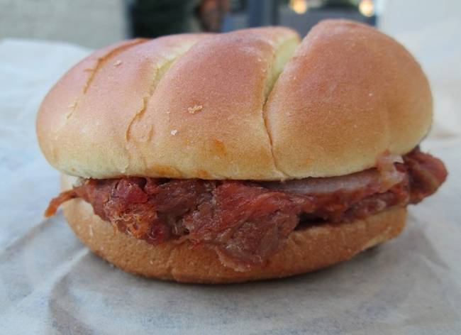 KFC BBQ sandwiches