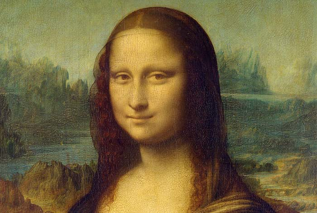 1.) The Mona Lisa.