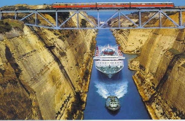 18.) The Corinth Canal