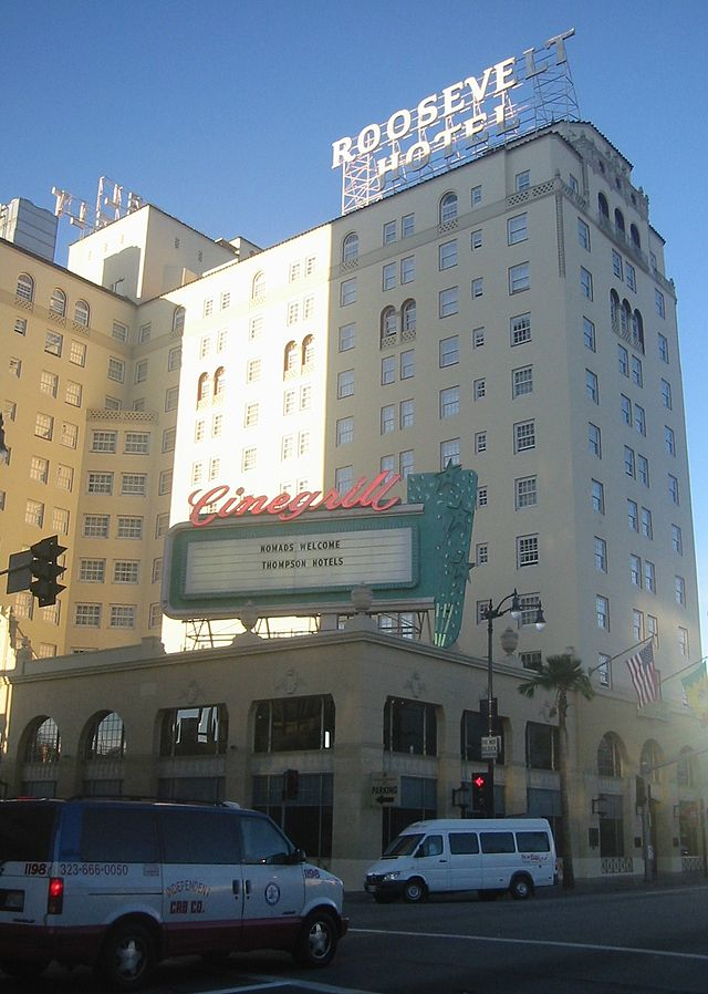 3.) It is said that Marilyn Monroe is still staying in a room at the Hollywood Roosevelt Hotel, 52 years after her death. There is even a suite named after her there you can rent out and presumably hang out with her (probably still beautiful) ghost.