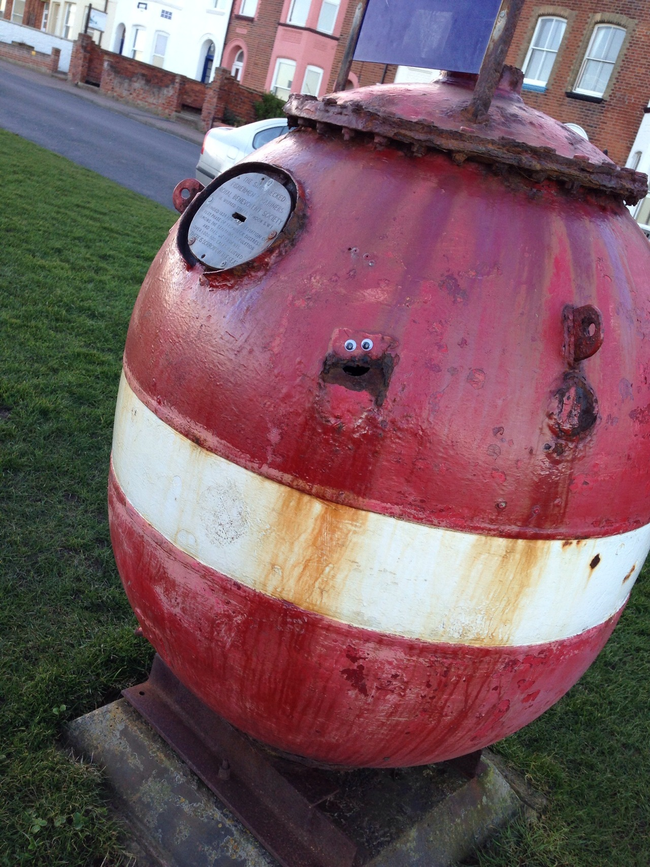 "Oh, boy! I sure do love being a buoy."