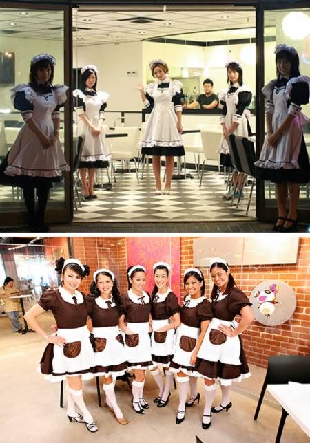 Maid Cafes, Japan