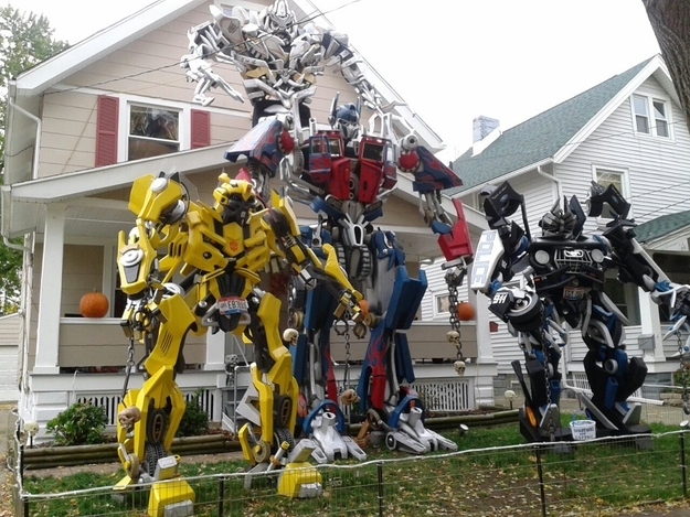 This Halloween house is more than meets the eye.