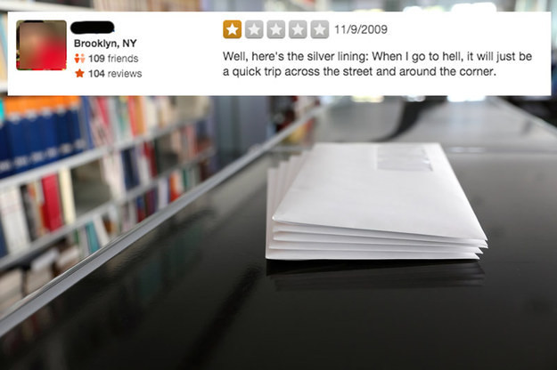 This Post Office got a pretty harsh review.