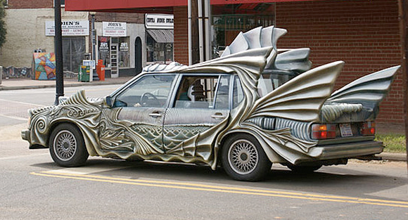 11.) This could be Aquaman's car if he ever left the ocean.