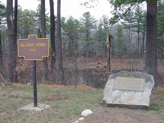 In may not look like much, but Bloody Pond in Lake George Village, New York, hosted a pivotal moment in the French and Indian War. When the Americans ambushed a large number of American Indian and Canadian troops, the lake turned blood red from the slaughter.