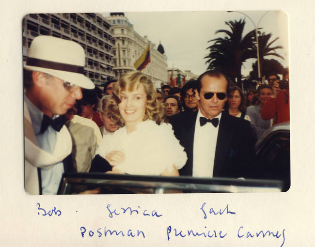 Jessica Lange and Jack Nicholson