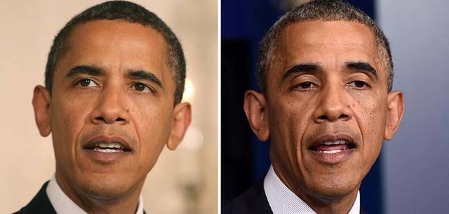 3.) Barack Obama: 2008 and 2014.