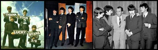 McCartney's height in 1964. Can you spot the difference?