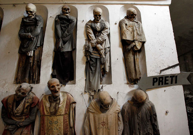 8.) Capuchin Catacombs of Palermo