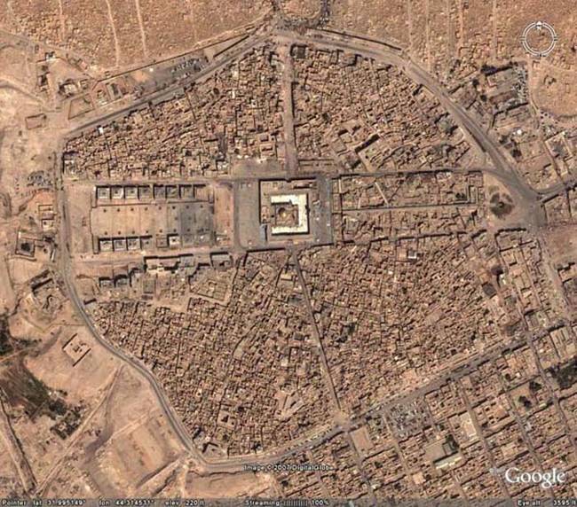 The massive Wadi us-Salaam Graveyard in Iraq.